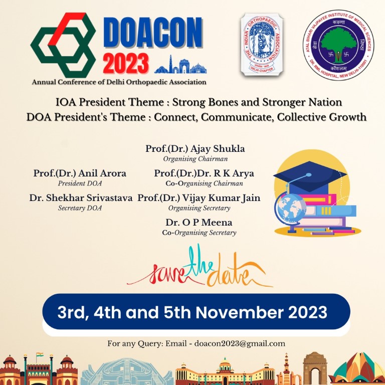 Ongoing and Acedemics Detail Indian Orthopaedic Association